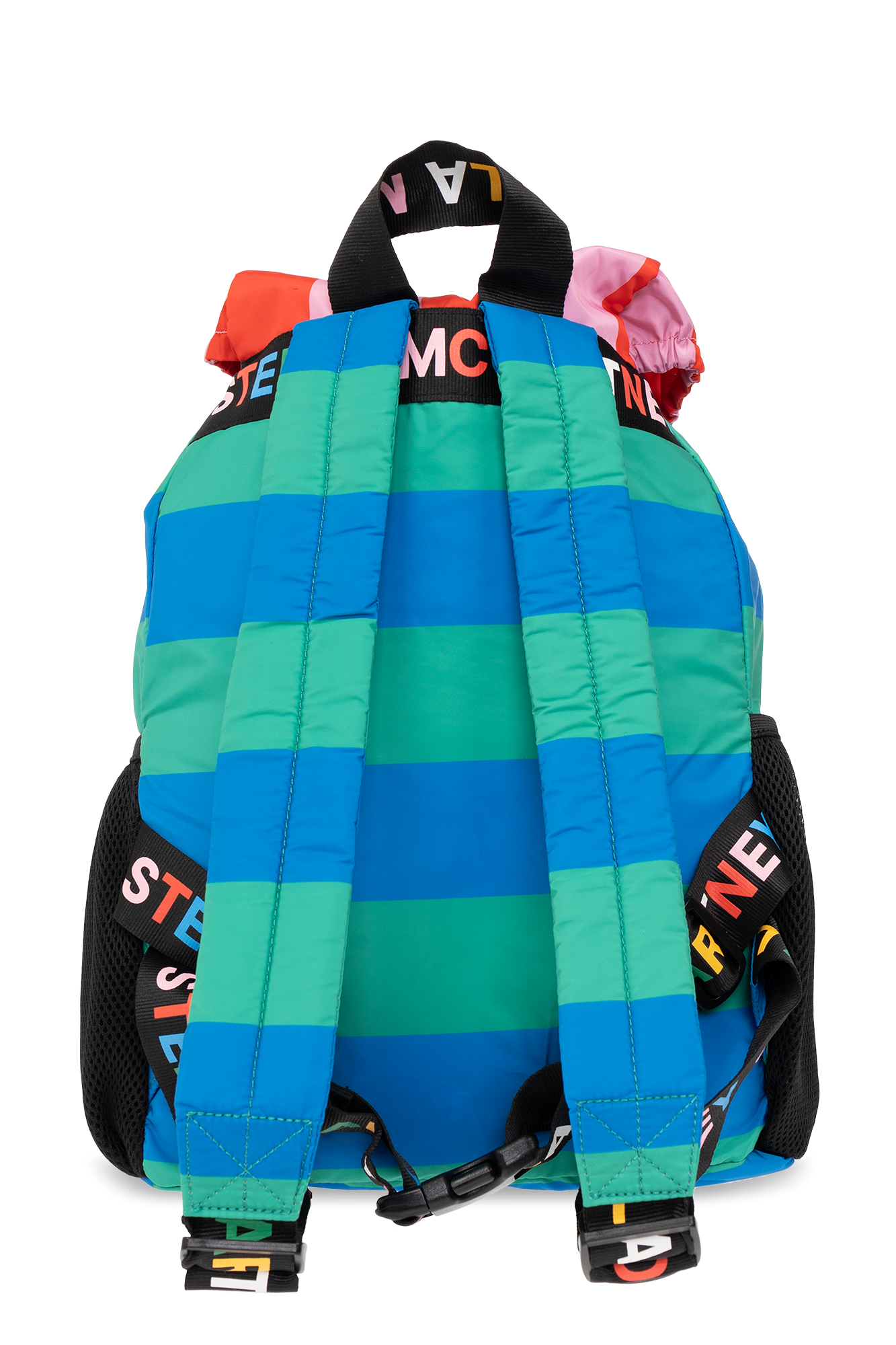 Multicolour Backpack with logo Stella McCartney Kids - stella mock